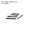 HBX 16890 16890A Parts Rear Upper Links and Steering Links and Servo Link M16009