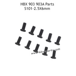 HAIBOXING HBX 903 903A Parts 2.5x6mm Round Head Screws S101