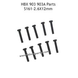 HAIBOXING HBX 903 903A Parts 2.6X12mm Round Head Self Tapping Screws S161
