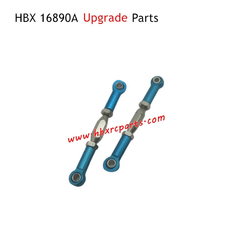 HBX 16890A Upgrade Parts Rear Connect Rod Blue HBX 16890A Upgrade Parts Rear Connect Rod Blue