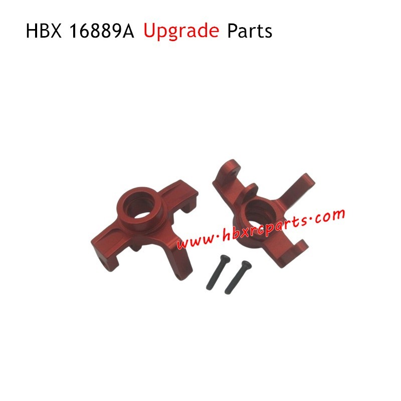 HAIBOXING HBX 16889A Upgrade Parts Front Steering Cups Red HAIBOXING HBX 16889A Upgrade Parts Front Steering Cups Red