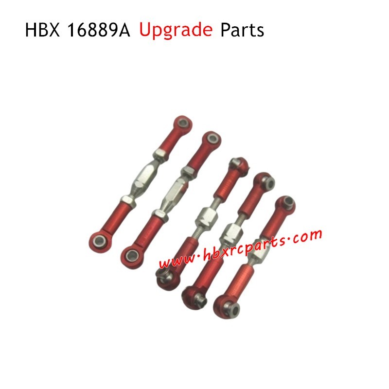 HAIBOXING HBX 16889A Upgrade Parts Connect Rod Red HAIBOXING HBX 16889A Upgrade Parts Connect Rod Red