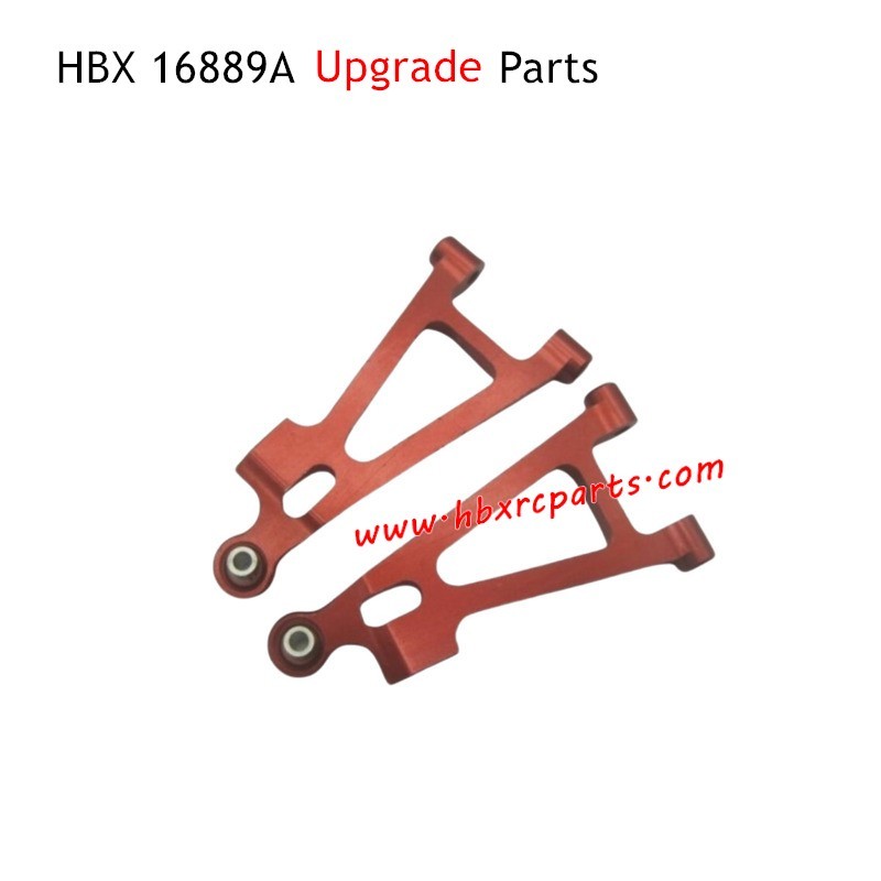 HAIBOXING HBX 16889A Upgrade Parts Front Lower Swing Arm Red HAIBOXING HBX 16889A Upgrade Parts Front Lower Swing Arm Red