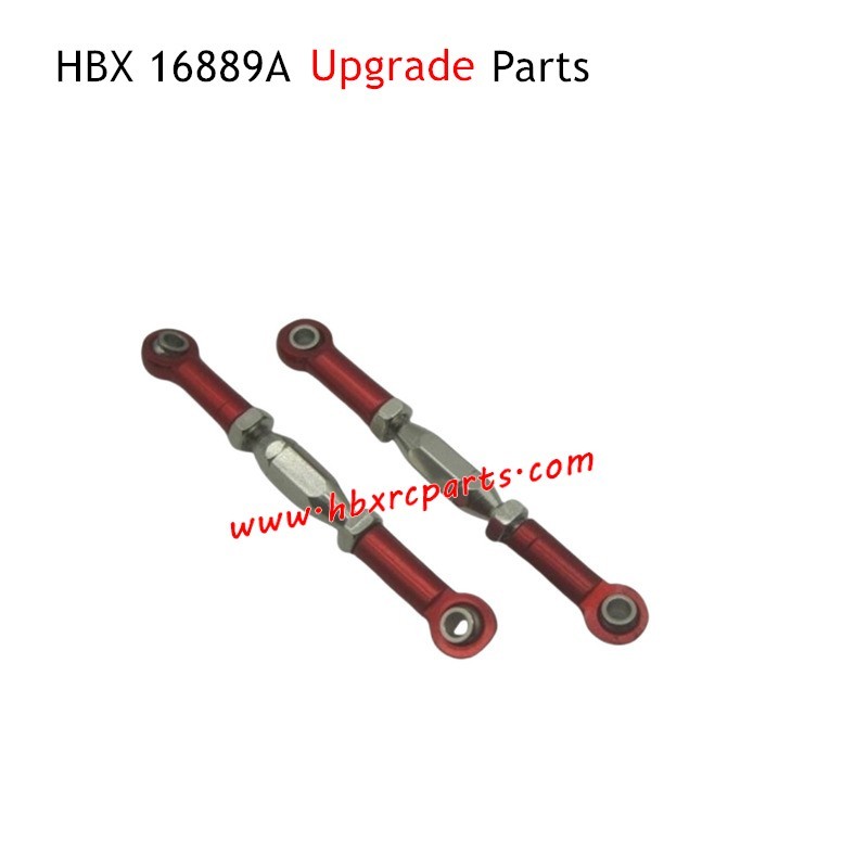 HAIBOXING HBX 16889A Upgrade Parts Rear Connect Rod Red HAIBOXING HBX 16889A Upgrade Parts Rear Connect Rod Red