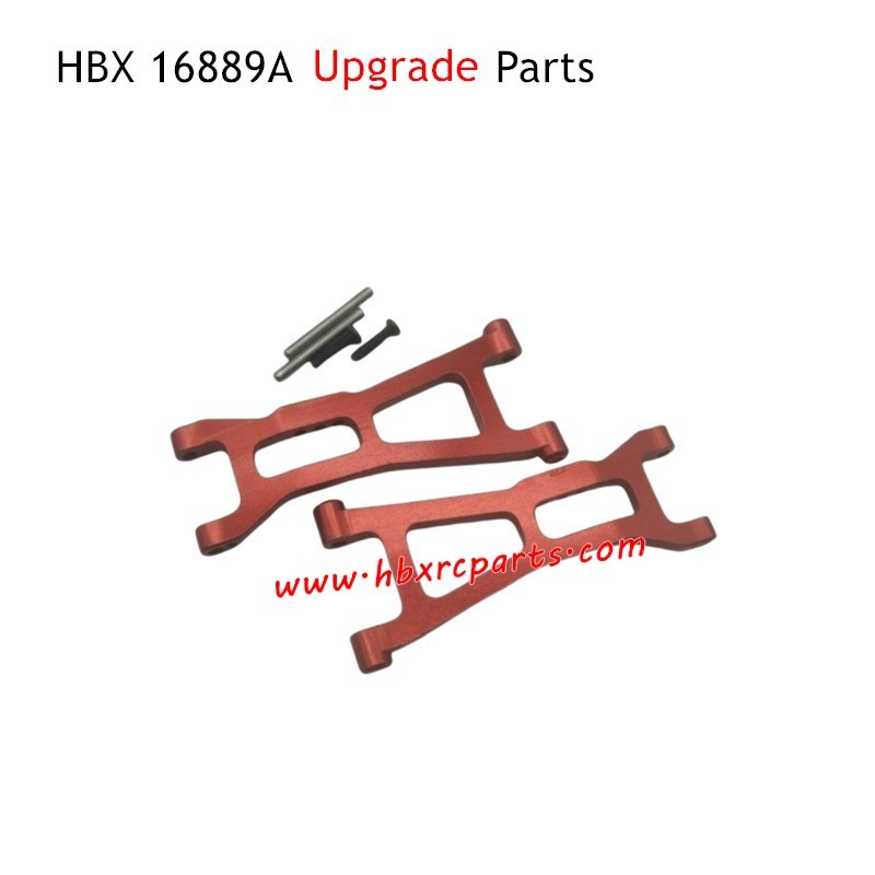 HAIBOXING HBX 16889A Upgrade Parts Rear Lower Swing Arm Red HAIBOXING HBX 16889A Upgrade Parts Rear Lower Swing Arm Red