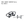 HBX 18859E Rampage Parts Bumper Assembly 18013