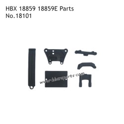 HBX 18859E Rampage Parts Front Top Plate Set 18101