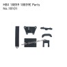HBX 18859E Rampage Parts Front Top Plate Set 18101