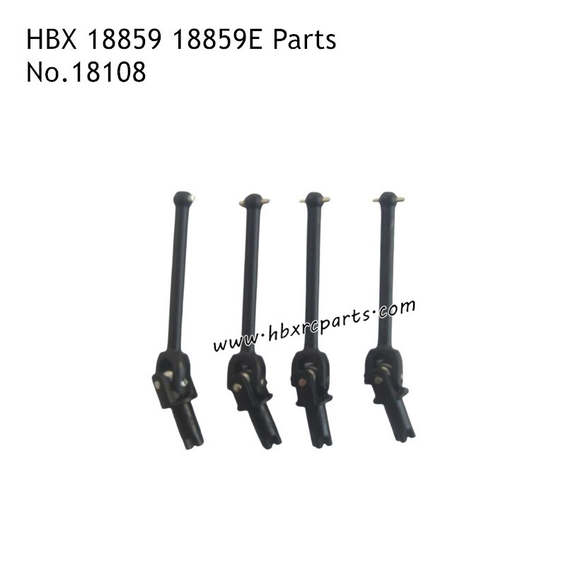 HBX 18859E Parts Wheel Drive Shafts 18108 HBX 18859E Parts Wheel Drive Shafts 18108