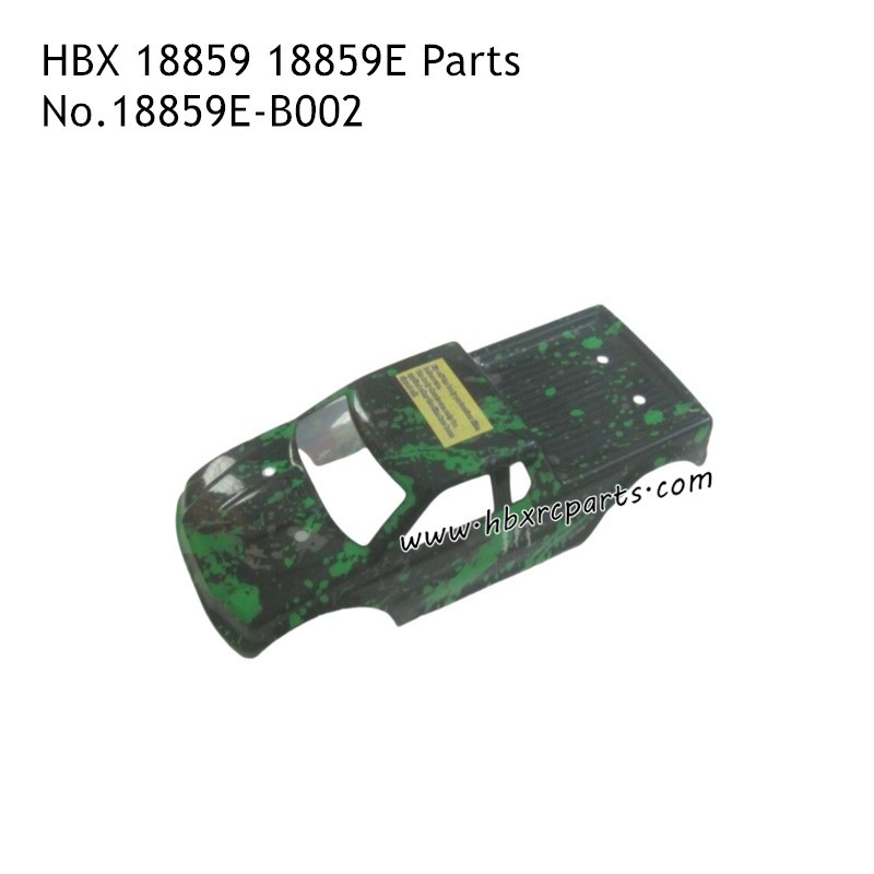 HBX 18859E Parts Car Shell Car Shell Green 18859E-B002 HBX 18859E Parts Car Shell Car Shell Green 18859E-B002