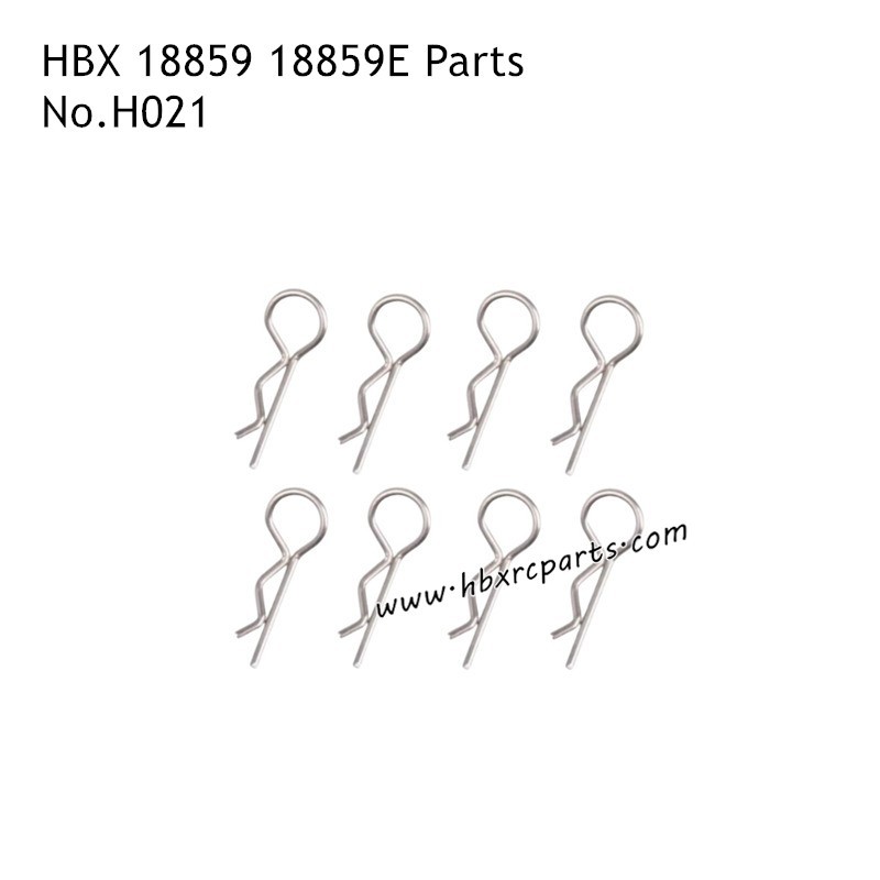 HBX 18859E Parts Small Body Clips A B H021