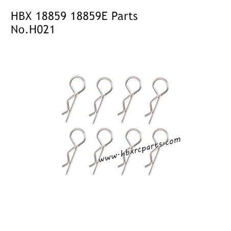 HBX 18859E Parts Small Body Clips A B H021