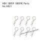 HBX 18859E Parts Small Body Clips A B H021