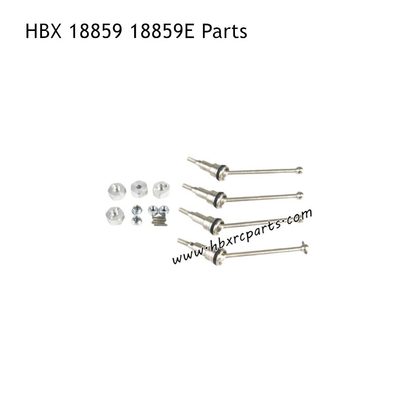 HBX 18859E RC Car Parts Metal Drive Shafts HBX 18859E RC Car Parts Metal Drive Shafts