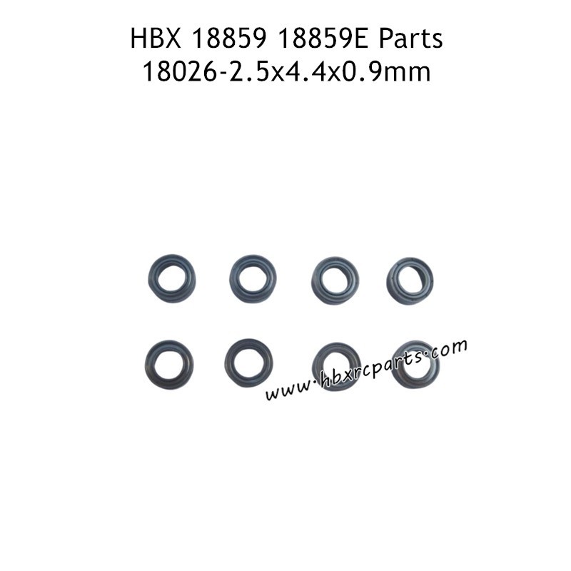 HBX 18859E RC Car Parts 2.5X4.4X0.9mm Spring Pads 18026 HBX 18859E RC Car Parts 2.5X4.4X0.9mm Spring Pads 18026