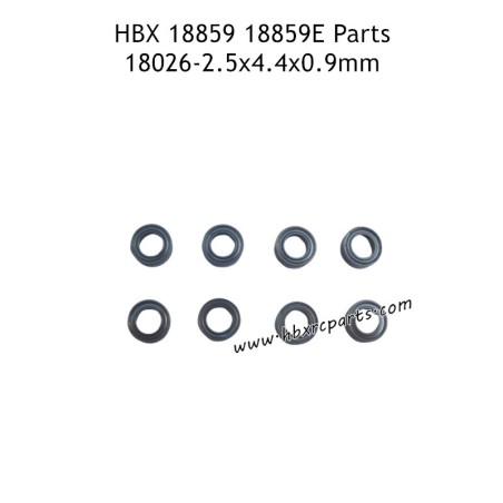 HBX 18859E RC Car Parts 2.5X4.4X0.9mm Spring Pads 18026
