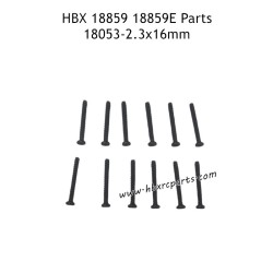 HBX 18859E RC Car Parts PBHO2.3X16mm Pan Head Self Tapping Screw 18053