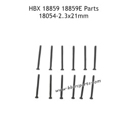 HBX 18859E RC Car Parts PBHO2.3X21mm Pan Head Self Tapping Screw 18054