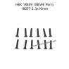 HBX 18859E RC Car Parts KBHO2.3X10mm Countersunk Self Tapping Screw 18057