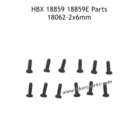 HBX 18859E RC Car Parts PMHO2X6mm Pan Head Self Tapping Screw 18062