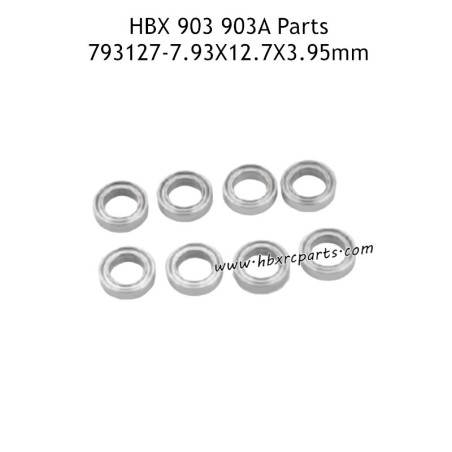 HAIBOXING HBX 903 903A Parts 7.93X12.7X3.95mm Ball Bearings 793127