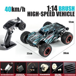 HAIBOXING HBX T10 Electric Four-Wheel Drive Racing Car RTR Blue