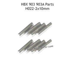 HAIBOXING HBX 903 903 A Parts 2X10mm Wheel Hex Pin H022