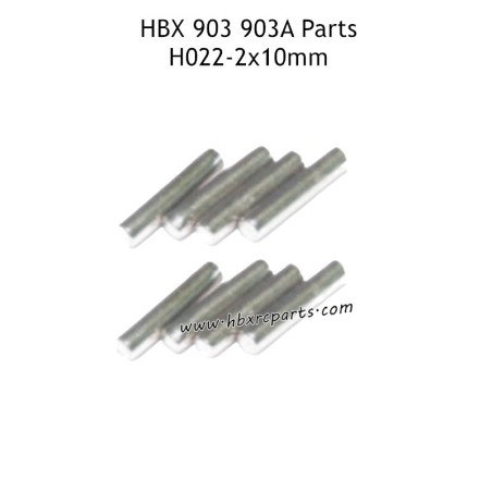 HAIBOXING HBX 903 903 A Parts 2X10mm Wheel Hex Pin H022
