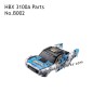 HAIBOXING HBX 3100A RC Car Parts Car Shell Blue B002