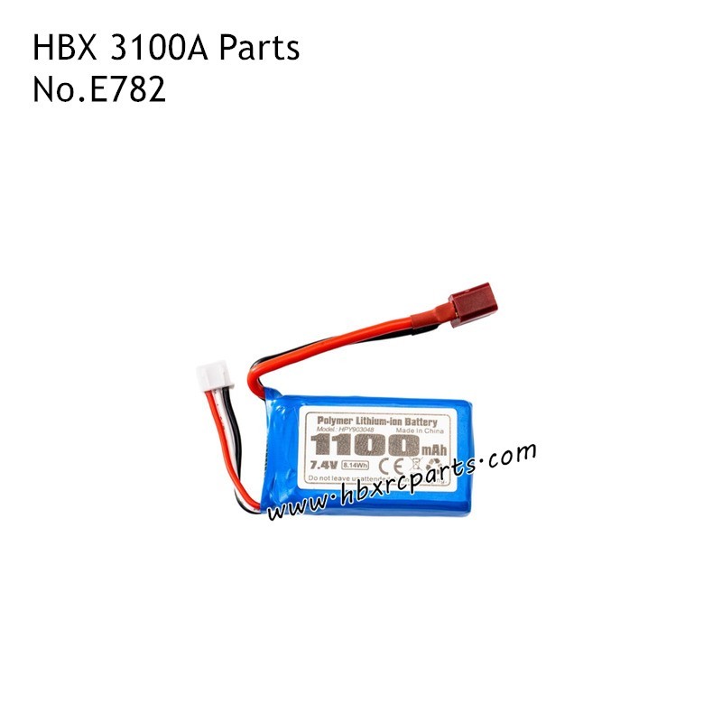 HAIBOXING HBX 3100A RC Car Parts 7.4V 1100mah Battery E782