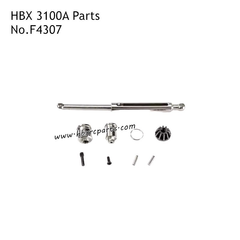 HAIBOXING HBX 3100A Parts Center Rear Drive Train F4307 HAIBOXING HBX 3100A Parts Center Rear Drive Train F4307