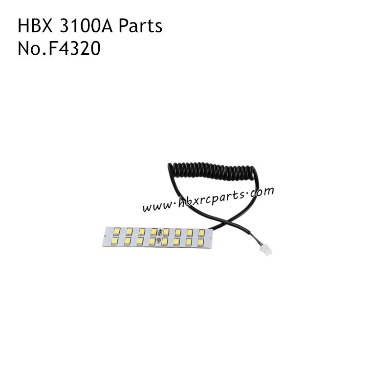 HAIBOXING HBX 3100A Parts Headlight F4320 HAIBOXING HBX 3100A Parts Headlight F4320