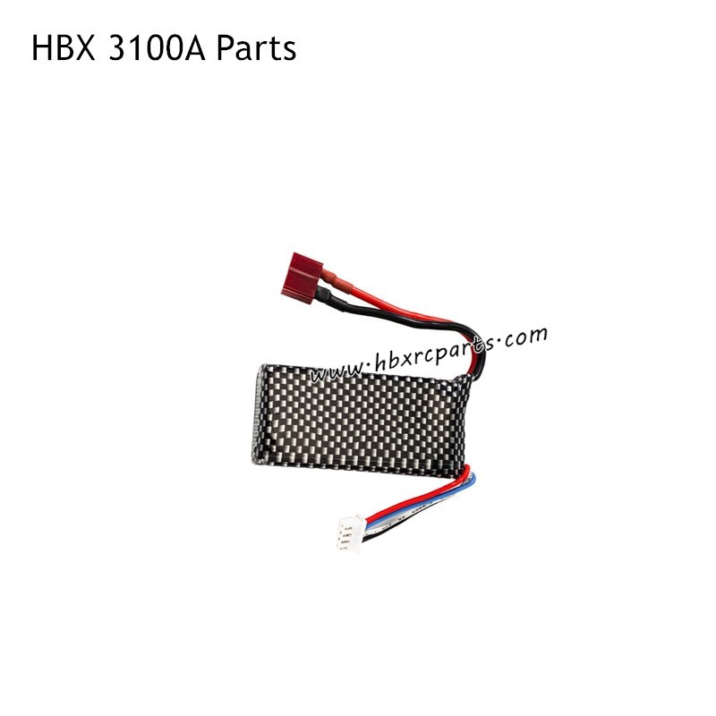 HBX 3100A RC Car Upgrade Parts 7.4V 2S 2000mAh Battery HBX 3100A RC Car Upgrade Parts 7.4V 2S 2000mAh Battery