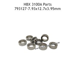HAIBOXING HBX 3100A RC Car Parts 7.93x12.7x3.95mm Ball Bearings 793127
