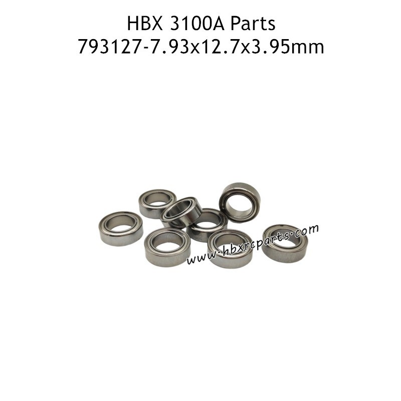 HAIBOXING HBX 3100A RC Car Parts 7.93x12.7x3.95mm Ball Bearings 793127