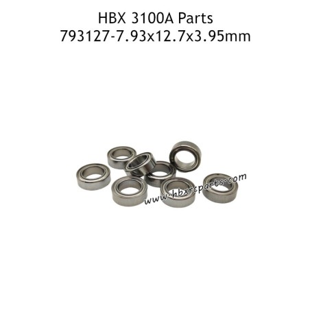 HAIBOXING HBX 3100A RC Car Parts 7.93x12.7x3.95mm Ball Bearings 793127