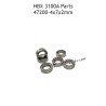 HAIBOXING HBX 3100A RC Car Parts 4x7x2mm Ball Bearings 47200