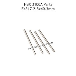 HAIBOXING HBX 3100A RC Car Parts 2.5x40.3mm Front Lower Suspension Pins A F4317