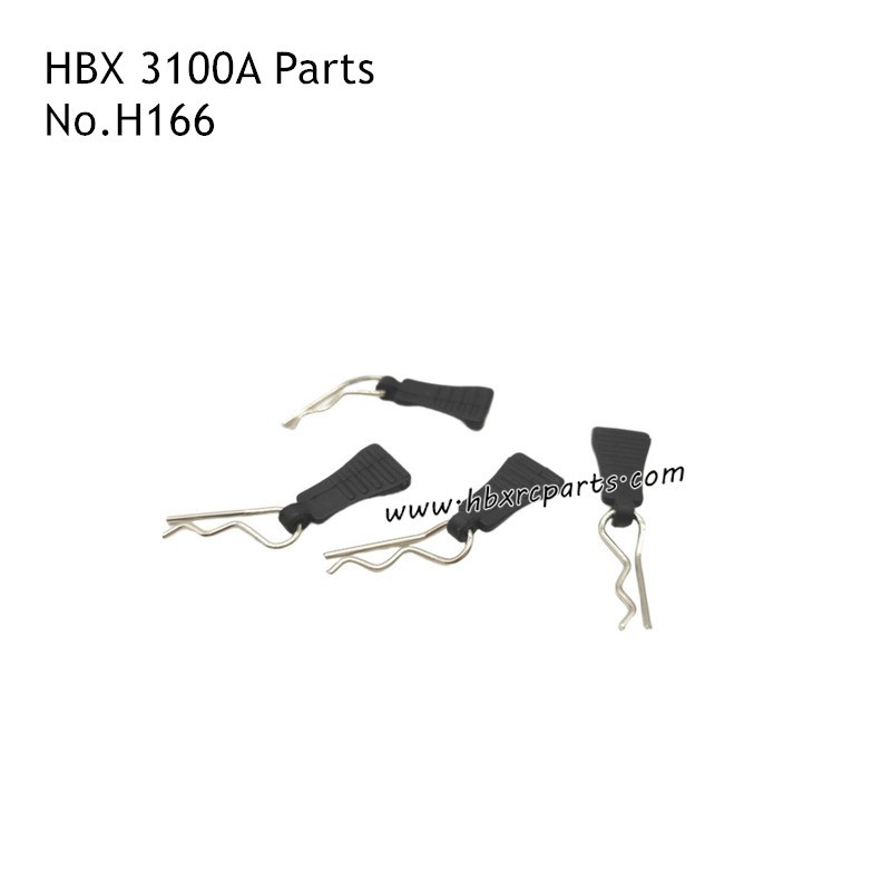 HAIBOXING HBX 3100A RC Car Parts Body Clips H166 HAIBOXING HBX 3100A RC Car Parts Body Clips H166