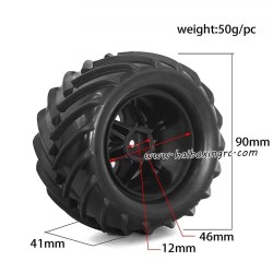 HBX 1/14 1/16 Parts Wheels