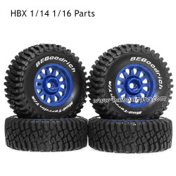 HBX 1/14 1/16 Parts Tires Blue