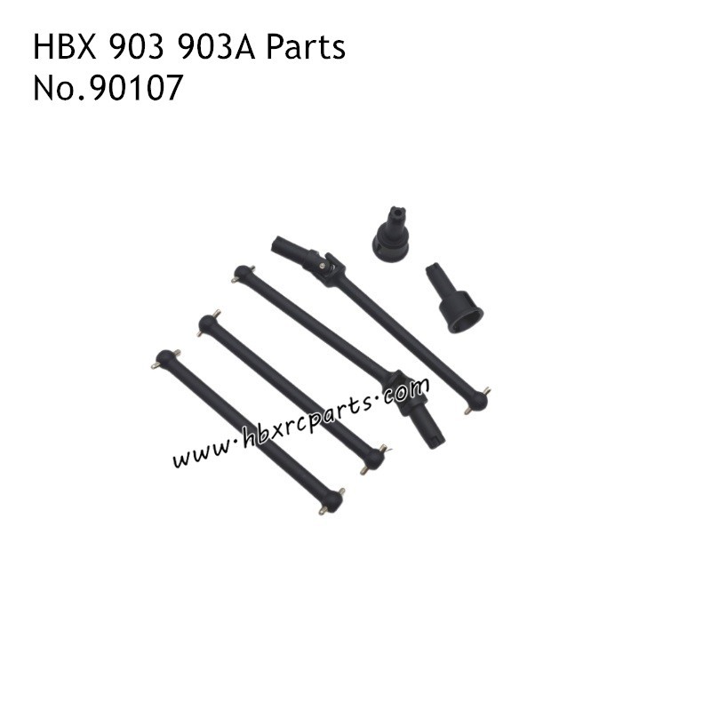 HBX 903A Vanguard Parts Front and Rear Drive Shafts Kit 90107 HBX 903A Vanguard Parts Front and Rear Drive Shafts Kit 90107