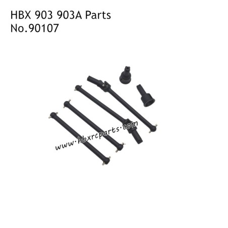 HBX 903A Vanguard Parts Front and Rear Drive Shafts Kit 90107