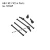 HBX 903A Vanguard Parts Front and Rear Drive Shafts Kit 90107