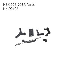 HBX 903 903A Vanguard Parts Steering Ackerman Plate and Servo Mount 90106