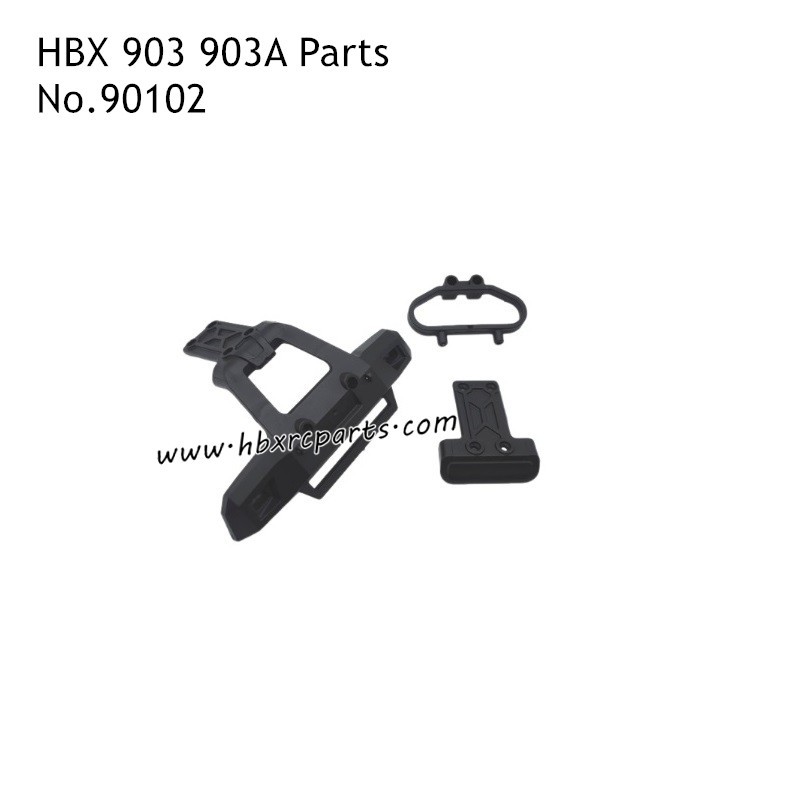 HBX 903A Vanguard Parts Front Rear Bumper 90102 HBX 903A Vanguard Parts Front Rear Bumper 90102