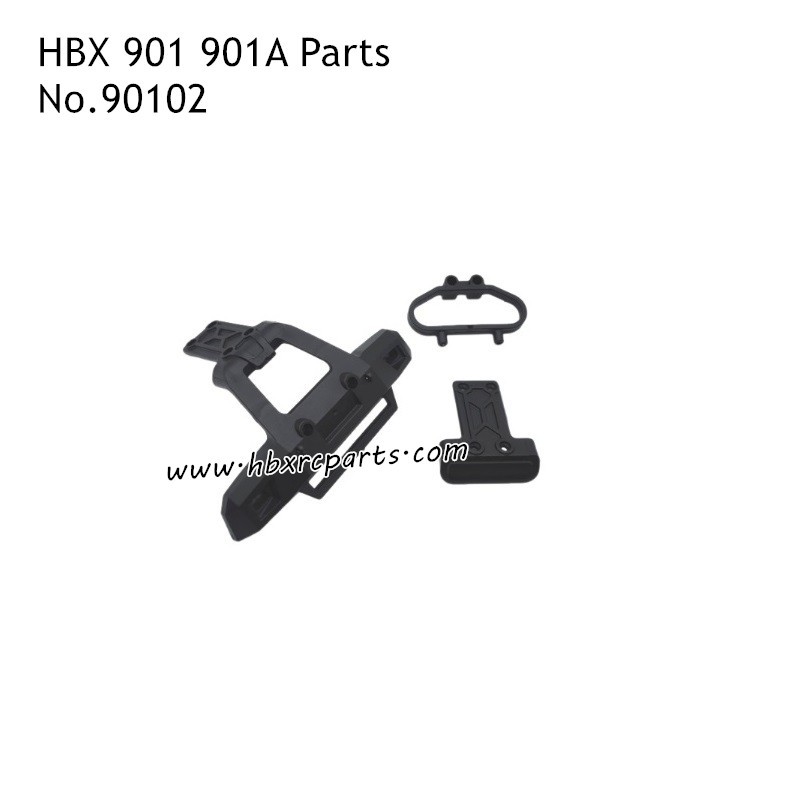 HBX 901A Firebolt Parts Front Bumper and Support 90102 HBX 901A Firebolt Parts Front Bumper and Support 90102
