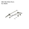 HBX 903A Parts Metal Front Drive Shafts 90205