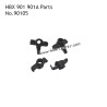 HBX 901A Firebolt Parts Steering Hubs and Rear Hubs 90105