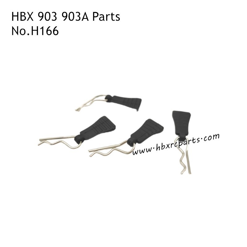 HAIBOXING HBX 903 903A RC Car Parts Body Clips H166 HAIBOXING HBX 903 903A RC Car Parts Body Clips H166